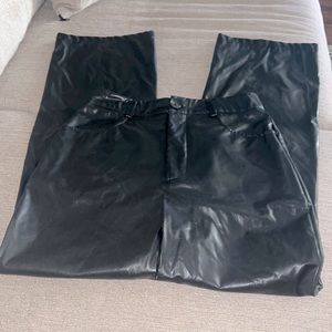 Leather Look Pants